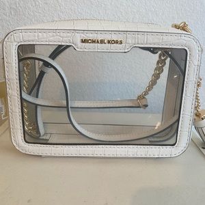 Michael Kors clear bag